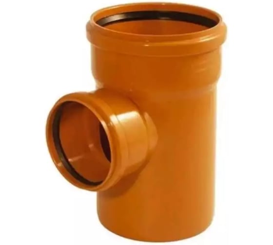 Изображение товара Тройник ООО ПКФ Сварком д=200/110 87 KZ рыж. цв. СанТех s004841