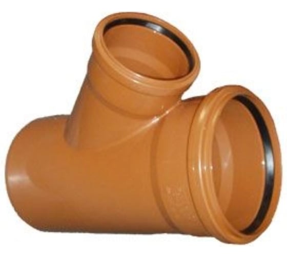 Изображение товара Тройник ООО ПКФ Сварком д=160/110 - 45 KZ рыж. цв. СанТех s004935
