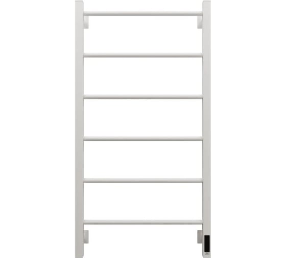 Изображение товара Электрический полотенцесушитель GROTA Simple K 530x1000 белый Simple K 530х1000 RAL9016 EL