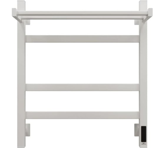 Изображение товара Электрический полотенцесушитель GROTA Tela 530x600 белый Tela 530х600 RAL9016 EL