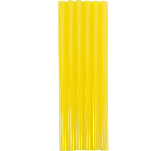 Изображение товара Стержни клеевые жёлтые 11х200 мм, 6 шт Политех 9050420
