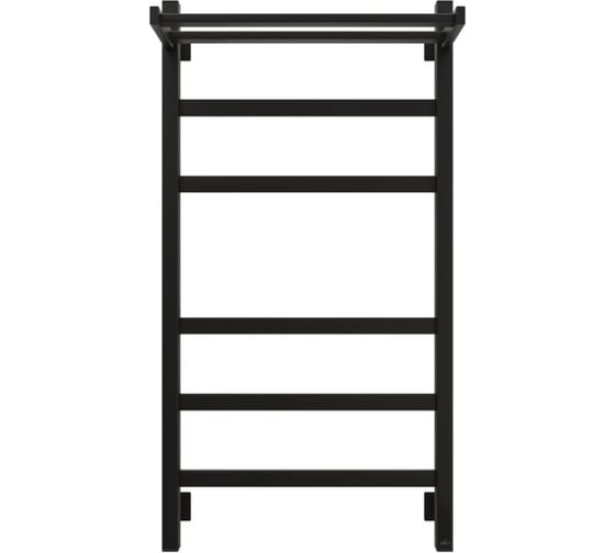 Изображение товара Электрический полотенцесушитель GROTA Tela 530x1000 черный Tela 530х1000 RAL9005 EL
