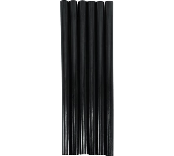 Изображение товара Стержни клеевые чёрные 11х200 мм, 6 шт Политех 9050320
