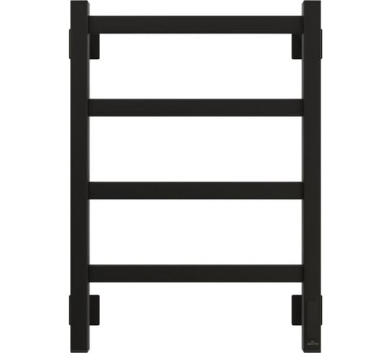 Изображение товара Электрический полотенцесушитель GROTA Soffi K 430x600 черный Soffi K 430х600 RAL9005 EL