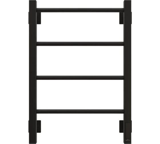 Изображение товара Электрический полотенцесушитель GROTA Simple K 430x600 черный Simple K 430х600 RAL9005 EL
