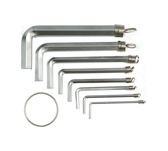 Изображение товара Набор шестигранников VOREL 10шт. 1,5-10мм CrV 56391