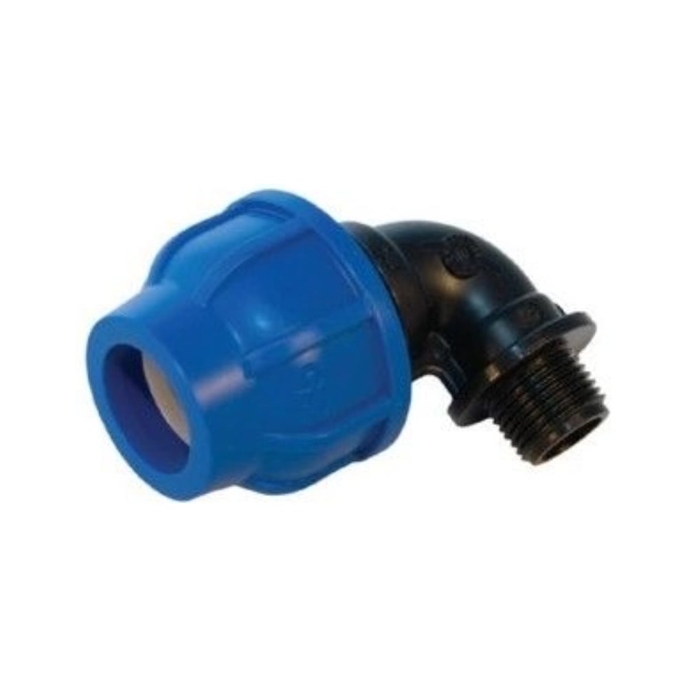 Изображение товара Отвод Сварком нар/рез 20x3/4 ПЭ для водоснабжения