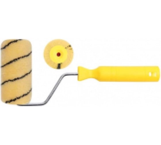 Изображение товара Валик FIT полиакрил, бежевый с черной полосой , диам. 30/51 мм 100 мм 02625