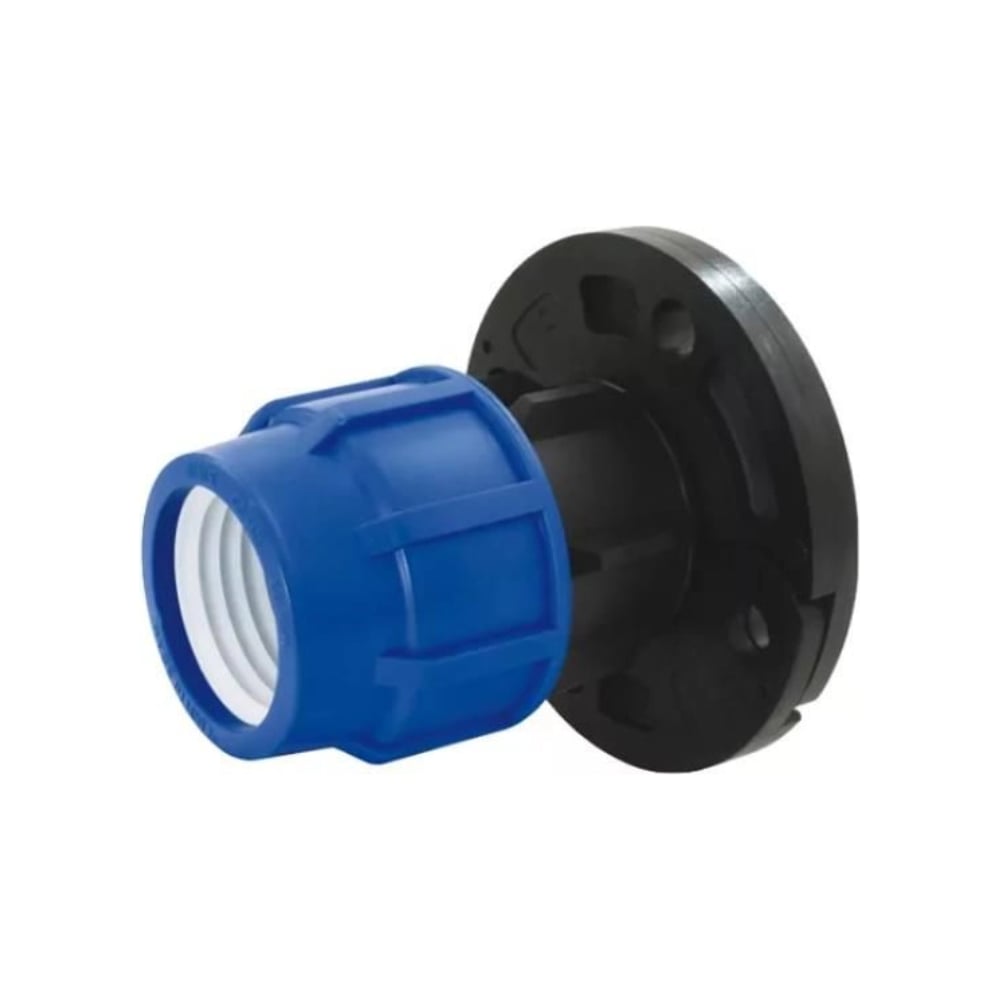 Изображение товара Фланец СанТех Сварком 50x2 ПЭ (black/blue) s036386 Изображение товара Фланец СанТех Сварком 50x2 ПЭ (black/blue) s036386