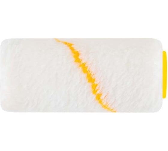 Изображение товара Сменный полиакриловый белый ролик с желтой полосой FIT 100 мм 02623