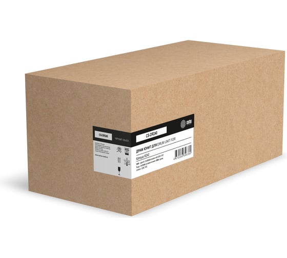 Изображение товара Блок фотобарабана CACTUS CS-DR240 DR240 черный черно-белый 30000 страниц для M240 Катюша 2052990