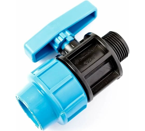 Изображение товара Кран ООО ПКФ Сварком шаровой нар/рез 25x3/4 ПЭ СанТех s037697