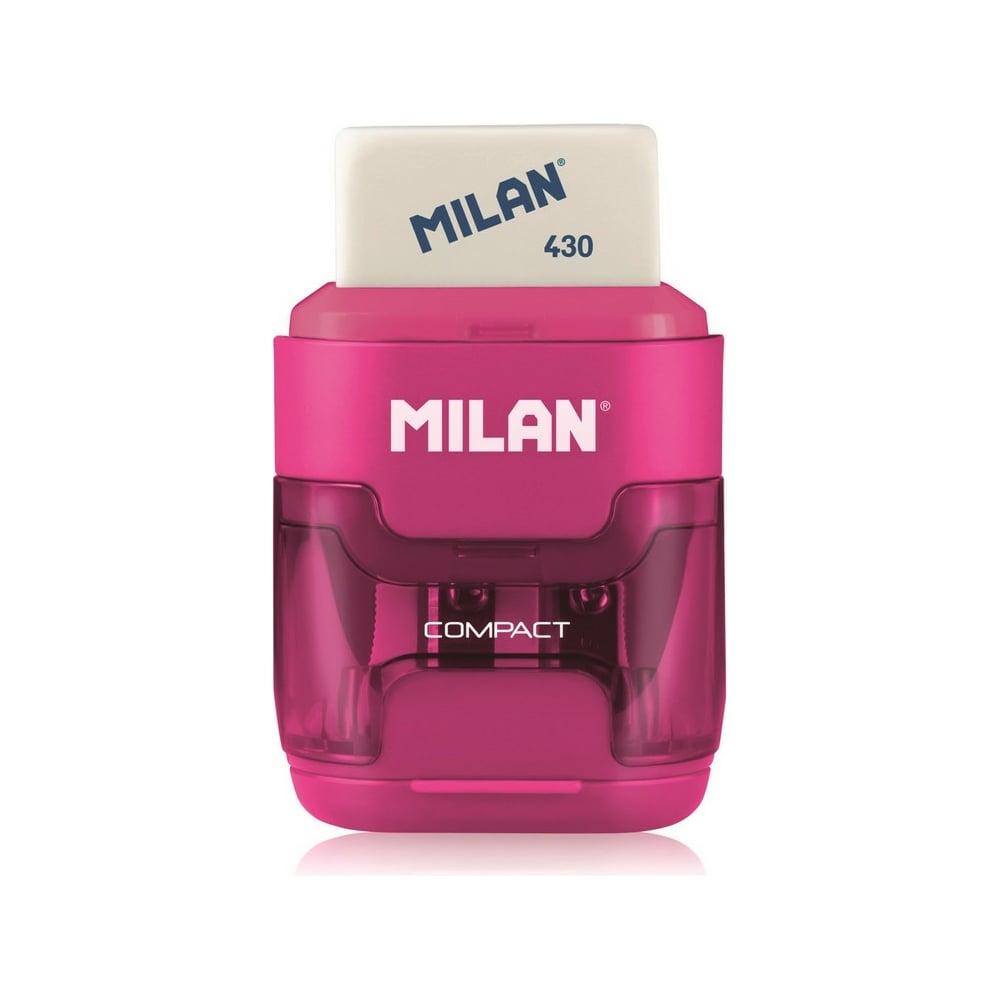 Ластик-точилка Milan прямоугольный ластик milan