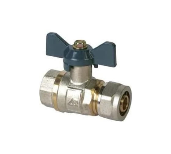 Изображение товара Кран ООО ПКФ Сварком шар д=20x3/4 цанга/гайка МП СанТех s060259