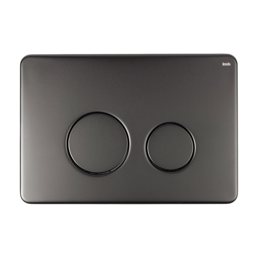 Изображение товара Клавиша смыва IDDIS Unisteel механическая матовый графит