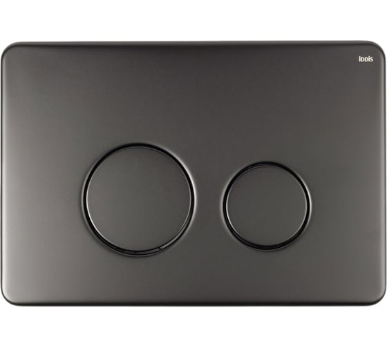 Изображение товара Клавиша смыва IDDIS Unisteel механическая, матовый графит UNSR2GMi77