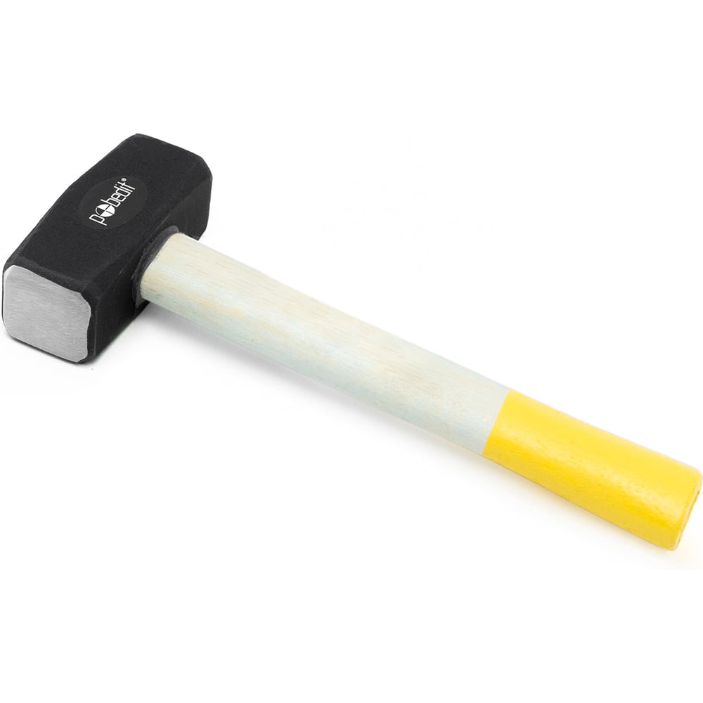 Изображение товара Кувалда Pobedit с деревянной рукояткой 1000 гр квадратный боек