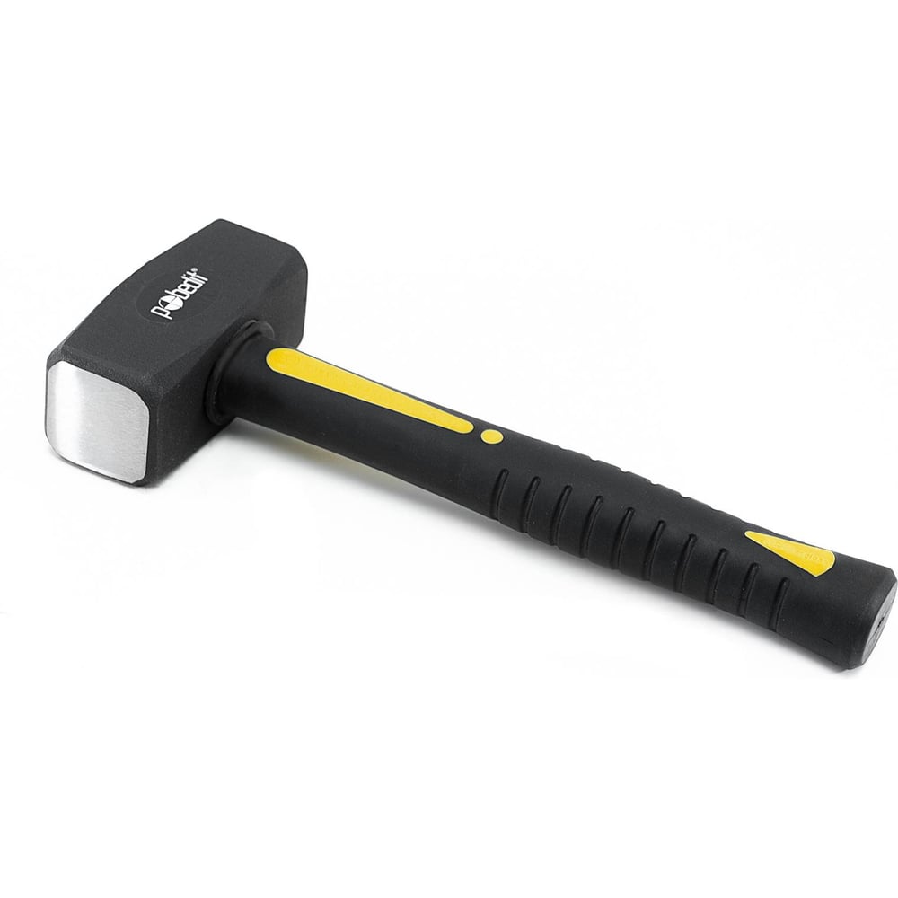 Изображение товара Кувалда Pobedit с полностью обрезиненной ручкой, 70% фибра, 1500 гр 2530415