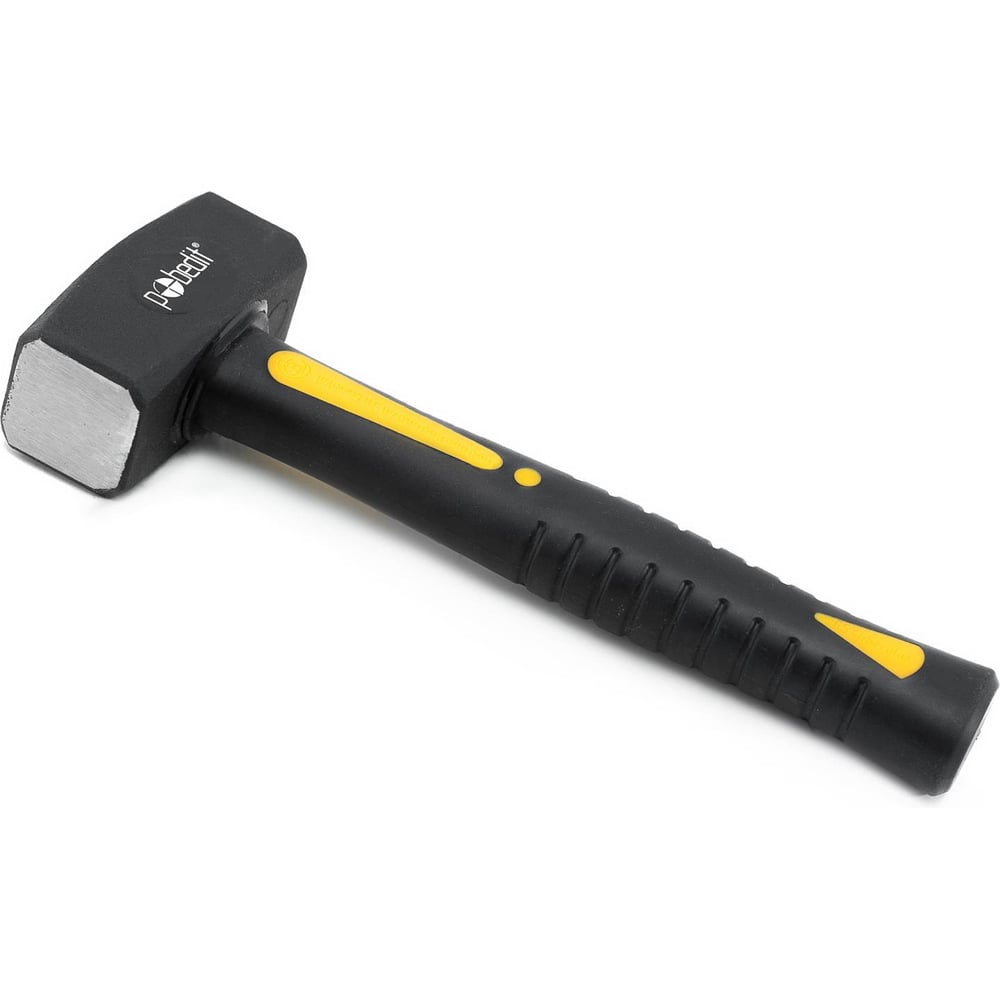 Изображение товара Кувалда Pobedit с полностью обрезиненной ручкой, 70% фибра, 1000 гр 2530410