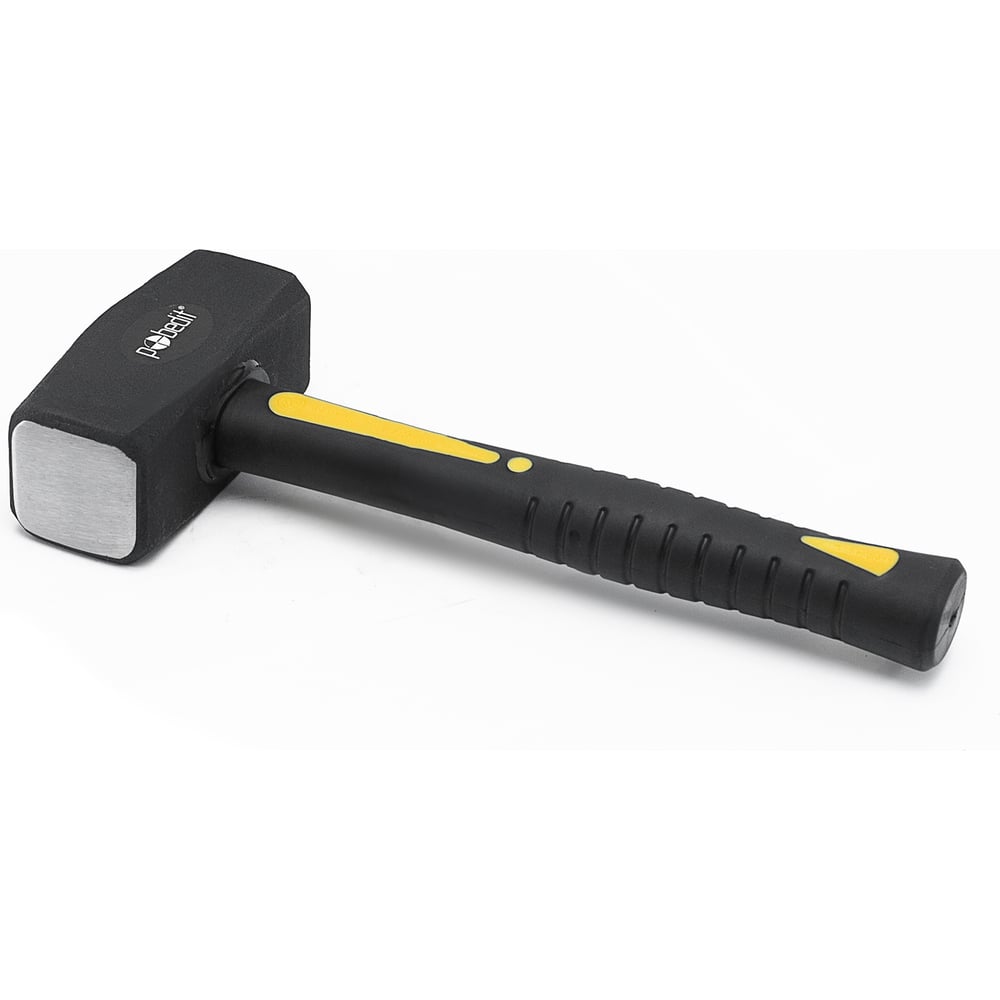 Изображение товара Кувалда Pobedit 2000г 2 кг квадратный бойок обрезиненная рукоять