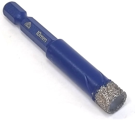 Изображение товара Коронка алмазная CORTE с шестигранным хвостовиком 1/4 HEX 10 мм. SBH10