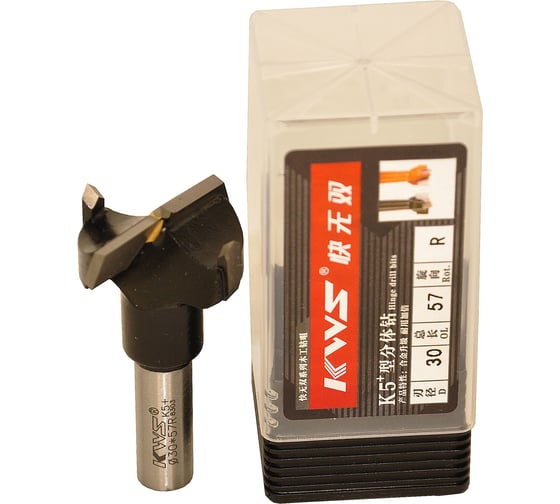 Изображение товара Сверло чашечное KWS HW для станка 30х57.5 R K5+ 4093-05551-99985416