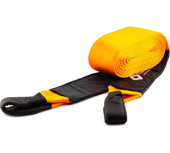 Изображение товара Динамическая стропа TopAuto 14 т, 12 метров, стропа шириной 120 мм ДС1412