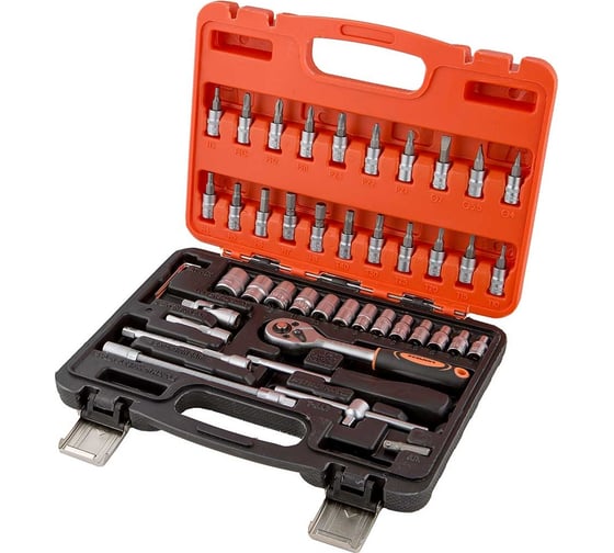 Изображение товара Набор инструментов в кейсе Кузьмич 45 предметов НИК-005/45 0R-00000472