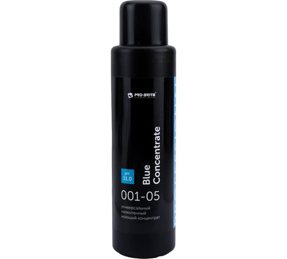 Изображение товара Моющий концентрат для ежедневной и генеральной уборки Pro-Brite BLUE CONCENTRATE 0.5 л 001-05