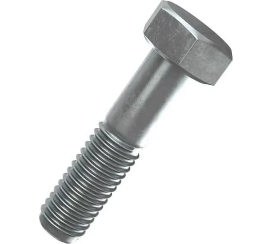 Изображение товара Болт Море-Метизов DIN 931 нержавеющя сталь А2 M24x130 мм, 10 шт. BOLT931А22413010М