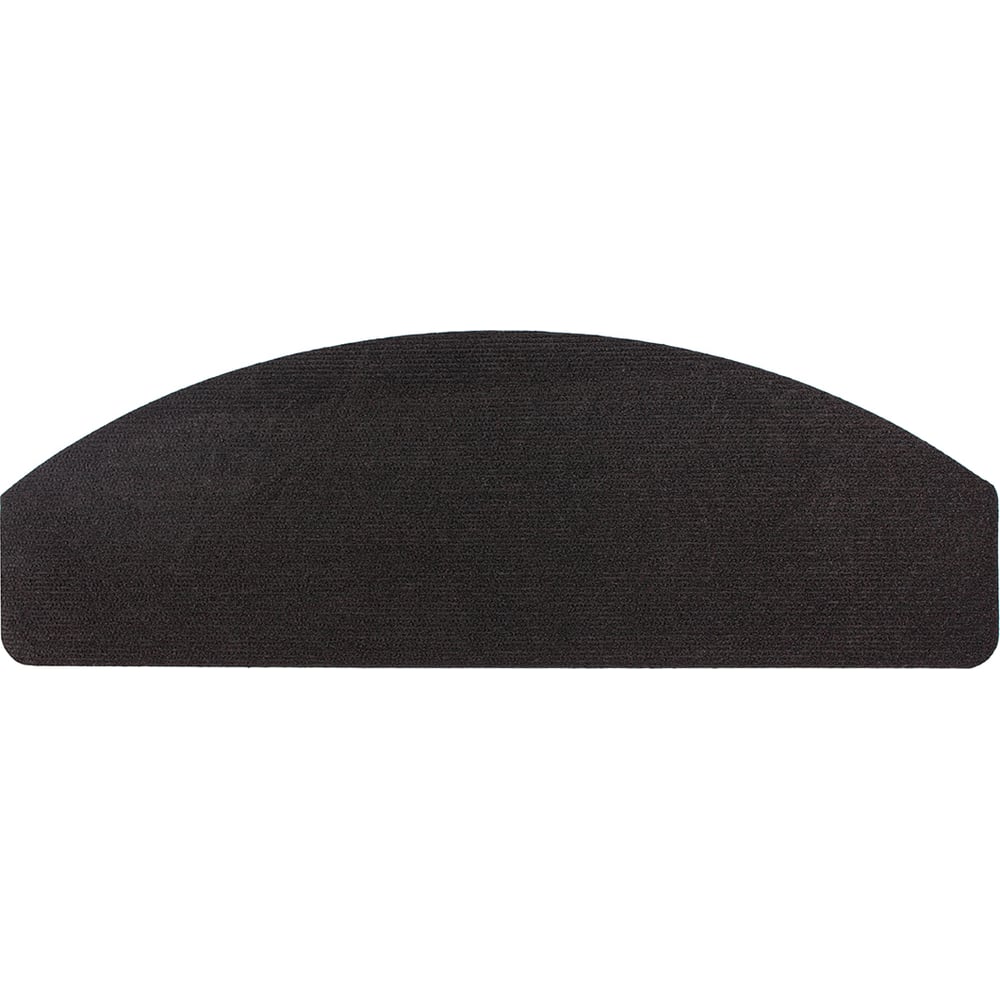 Изображение товара Влаговпитывающая накладка ComeForte на ступень 25х75 см черный полукругая SM-2001