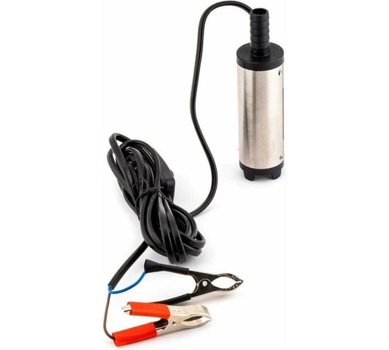 Изображение товара Насос для перекачки дизельного топлива TopAuto 12В, диаметр насоса 51 мм, губка-фильтр(пластик) TA-51/12ГФ