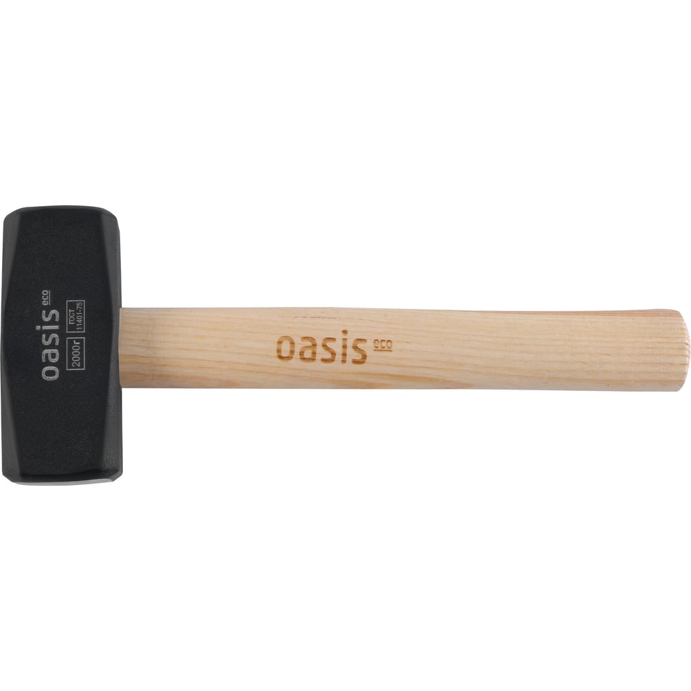 Изображение товара Кувалда OASIS с деревянной рукояткой Eco 2000г 103010802002