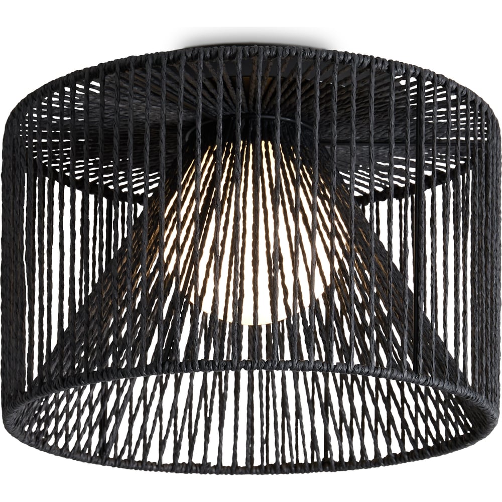 Изображение товара Потолочный светильник Freya Cottage черный 1 лампа E14 сканди стиль