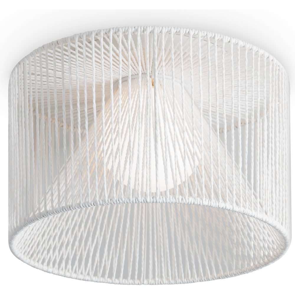 Изображение товара Потолочный светильник Freya Cottage белый 40W накладной сканди стиль