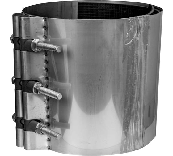 Изображение товара Хомут ремонтный (муфта свёртная) ВЗПА из нержавеющей стали Ду 350 ОД (375-385) L=330 РА-0031600