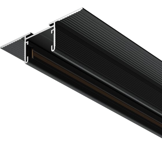 Изображение товара Шинопровод MAYTONI BASITY 1м, встраиваемый под ГКЛ 12,5мм, черный TRX172-121B