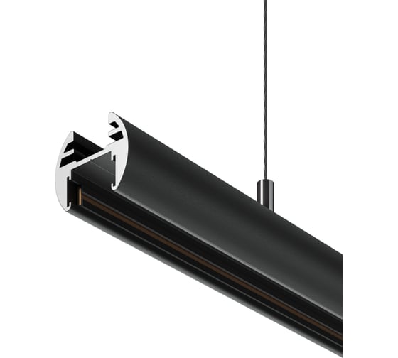 Изображение товара Шинопровод MAYTONI BASITY 3м, подвесной, круглый, черный TRX172-R-113B