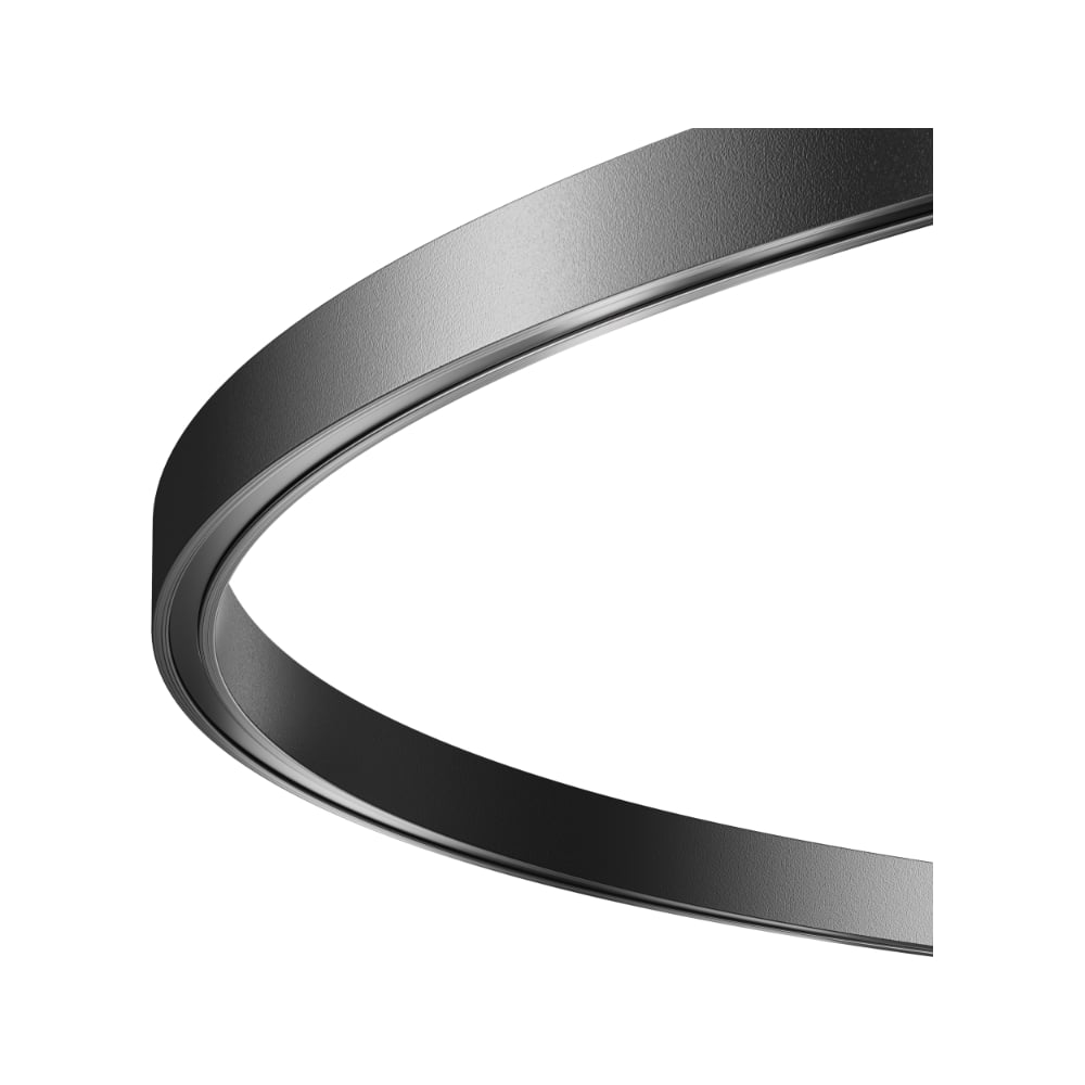 Изображение товара Шинопровод MAYTONI FLARITY круглый 650 мм алюминий черный IP20