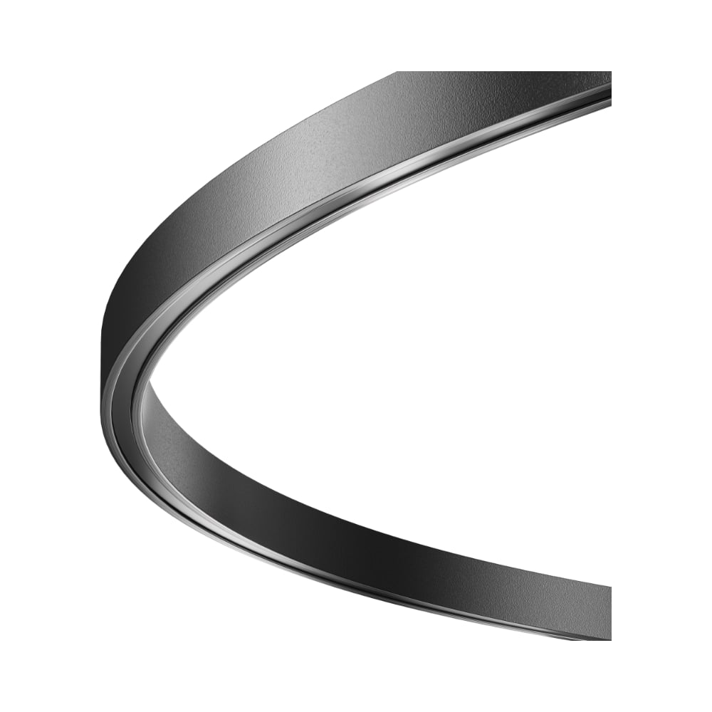 Изображение товара Шинопровод MAYTONI FLARITY круглый 800 мм алюминий черный IP20