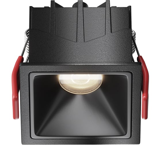 Изображение товара Встраиваемый светильник MAYTONI Alfa LED черный DL043-01-10W4K-SQ-B-1