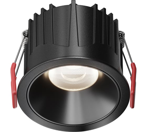 Изображение товара Встраиваемый светильник MAYTONI Alfa LED черный DL043-01-15W4K-RD-B-1