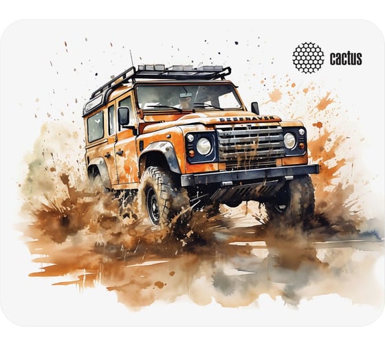 Изображение товара Коврик для мыши CACTUS Jeep 250x200x3 мм CS-MP-D11S 2075302