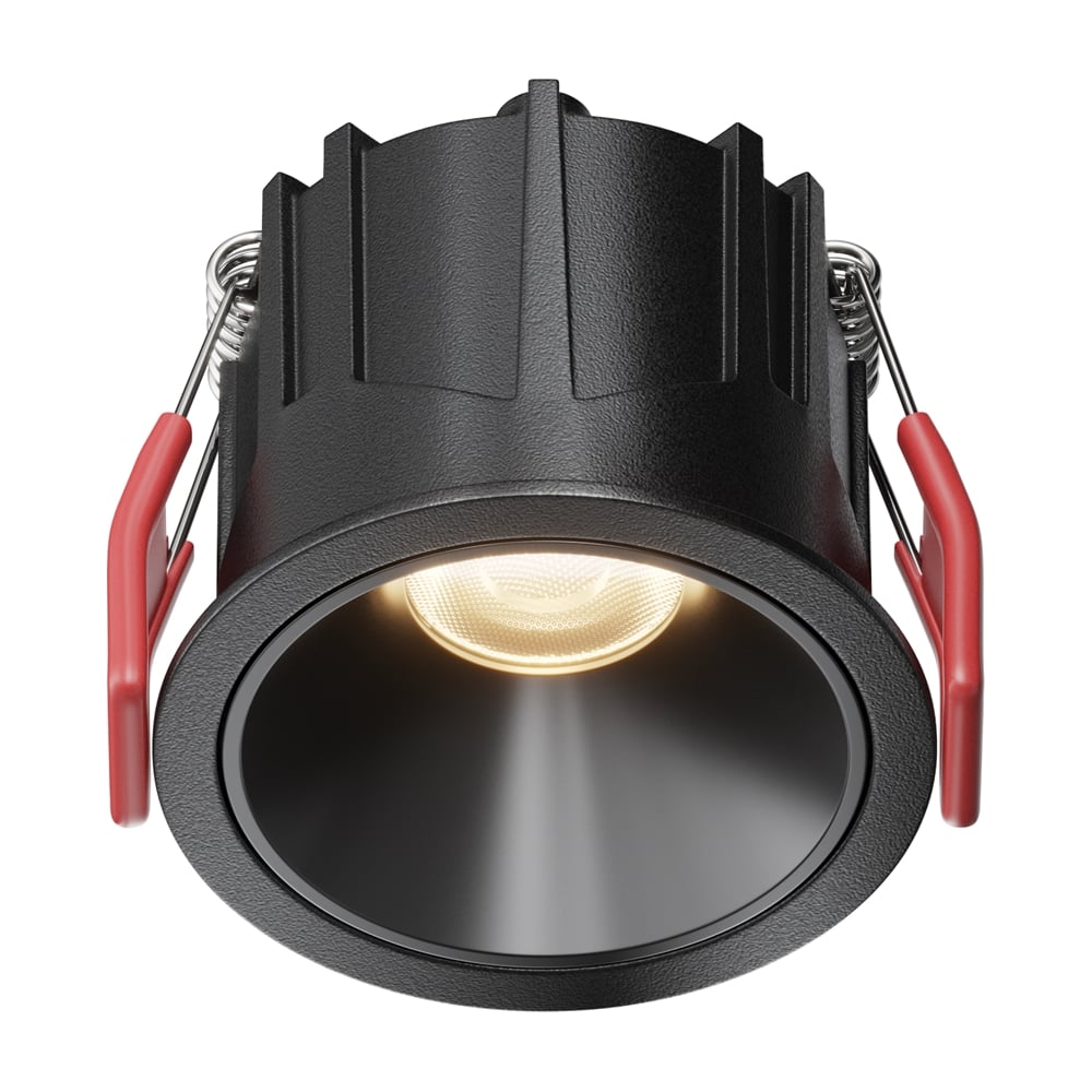 Изображение товара Встраиваемый светильник MAYTONI Alfa LED черный DL043 10W для натяжных потолков