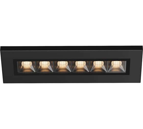 Изображение товара Встраиваемый светильник MAYTONI Ghost графит O488DL-L6GF3K