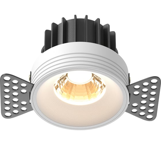 Изображение товара Встраиваемый светильник MAYTONI Round белый DL058-12W2.7K-TRS-W