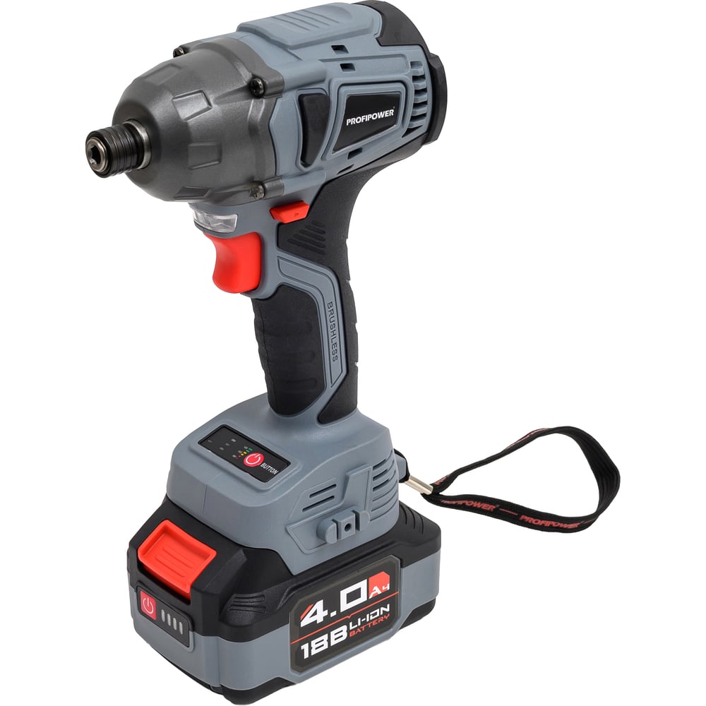 Изображение товара Аккумуляторный беспощеточный винтоверт Profipower MKDTD 18В с импульсным режимом и кейсом
