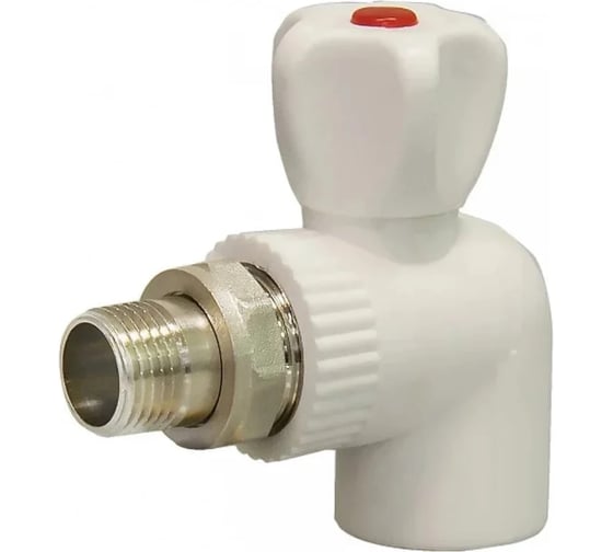 Изображение товара Вентиль ООО ПКФ Сварком PP-R радиаторный угловой нар рез 25 3/4 СанТех s058342