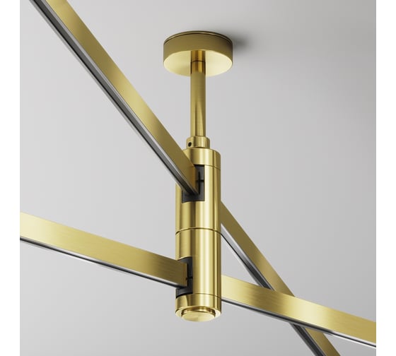 Изображение товара Крепление потолочное MAYTONI двойное Short 78мм латунь FLARITY TRA156C-D1-BS