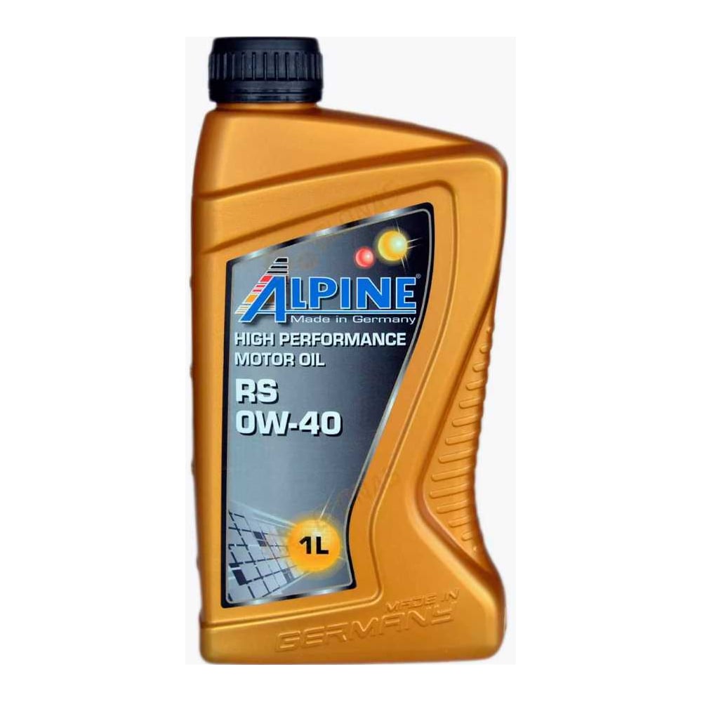 Изображение товара Масло моторное Alpine RS 0W-40 1L синтетическое для легковых автомобилей